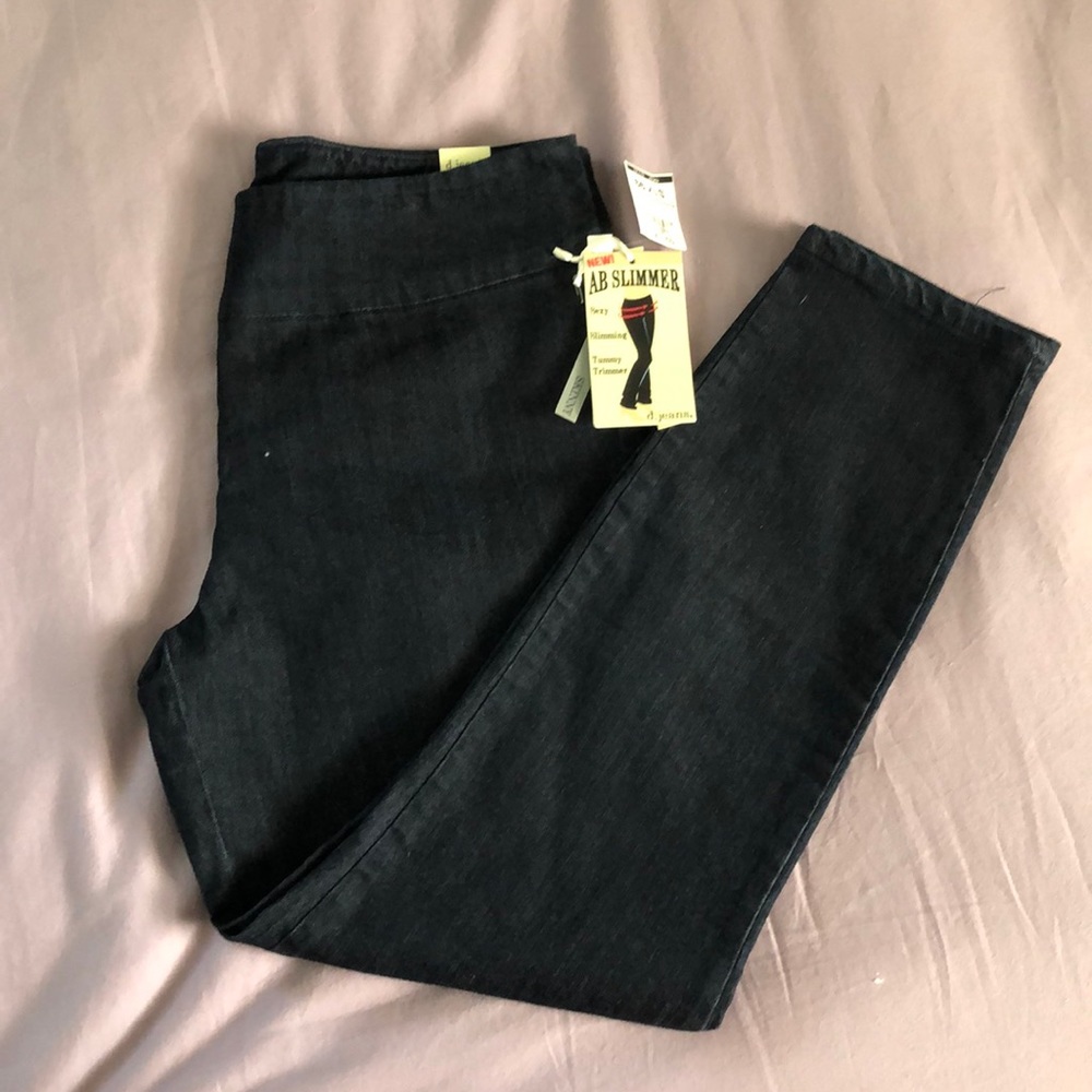 Blue jean dress pants